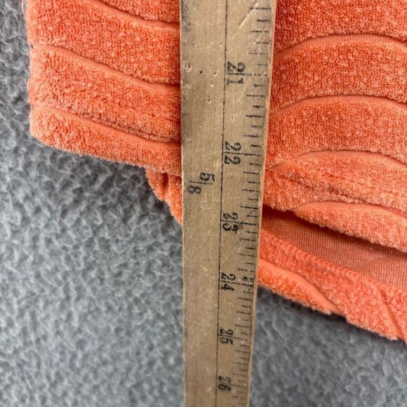 ARAMINTA JAMES Terry Wave Shirt & Shorts Set in Orange size small - Picture 5 of 16